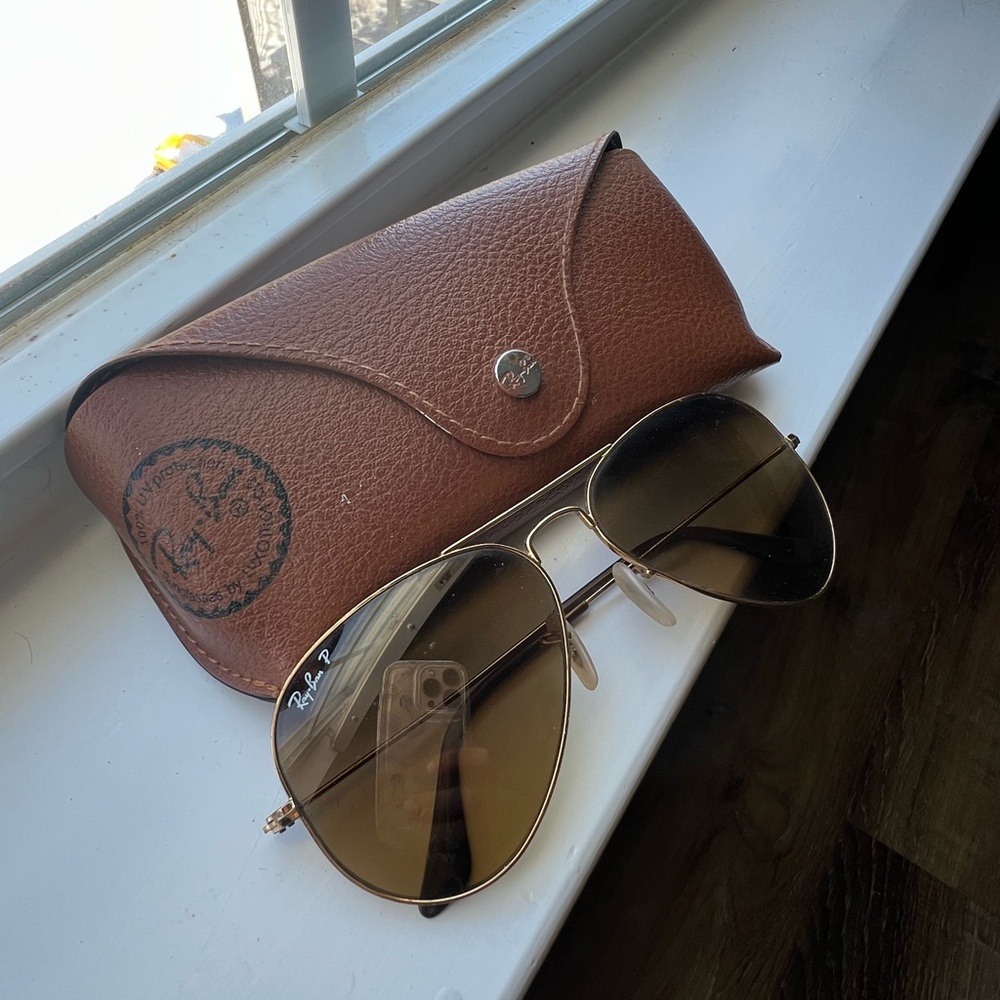 Ray Ban Aviators polarized